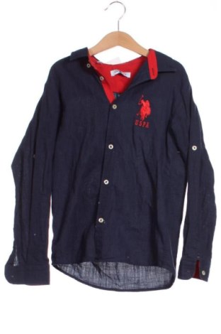 Gyerek ing U.S. Polo Assn., Méret 9-10y / 140-146 cm, Szín Kék, Ár 5 785 Ft