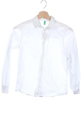 Kinderhemd United Colors Of Benetton, Größe 7-8y/ 128-134 cm, Farbe Weiß, Preis 8,86 €