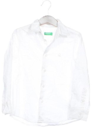Детска риза United Colors Of Benetton, Размер 3-4y/ 104-110 см, Цвят Бял, Цена 12,27 €