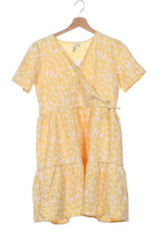 Kinderkleid Pieces, Größe 11-12y/ 152-158 cm, Farbe Gelb, Preis € 10,00