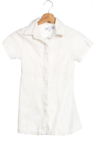 Kinderkleid Zara, Größe 6-7y/ 122-128 cm, Farbe Weiß, Preis 10,17 €