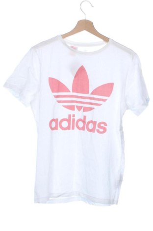 Kinder T-Shirt Adidas, Größe 15-18y/ 170-176 cm, Farbe Weiß, Preis 10,26 €