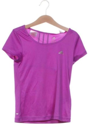Kinder T-Shirt Adidas, Größe 6-7y/ 122-128 cm, Farbe Lila, Preis 13,00 €