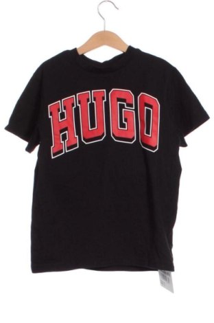 Kinder T-Shirt Hugo Boss, Größe 7-8y/ 128-134 cm, Farbe Schwarz, Preis € 35,00