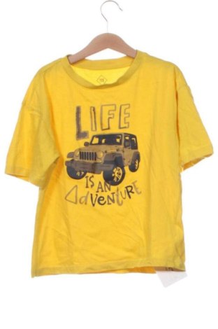Kinder T-Shirt Tex, Größe 5-6y/ 116-122 cm, Farbe Gelb, Preis 5,75 €
