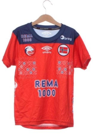 Dziecięcy T-shirt Umbro, Rozmiar 6-7y/ 122-128 cm, Kolor Czerwony, Cena 43,99 zł