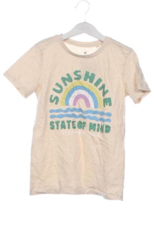 Dziecięcy T-shirt Unbranded, Rozmiar 6-7y/ 122-128 cm, Kolor Beżowy, Cena 26,99 zł