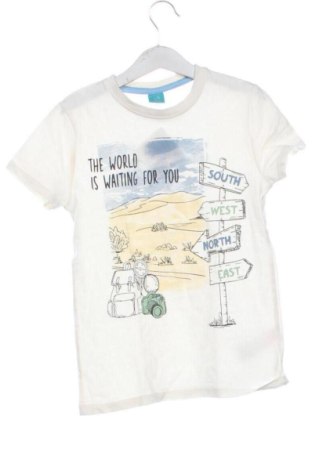 Tricou pentru copii Unbranded, Mărime 7-8y/ 128-134 cm, Culoare Ecru, Preț 27,59 Lei