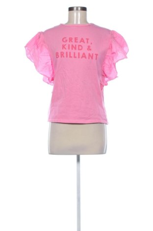Dziecięcy T-shirt Zara, Rozmiar 12-13y/ 158-164 cm, Kolor Różowy, Cena 32,15 zł