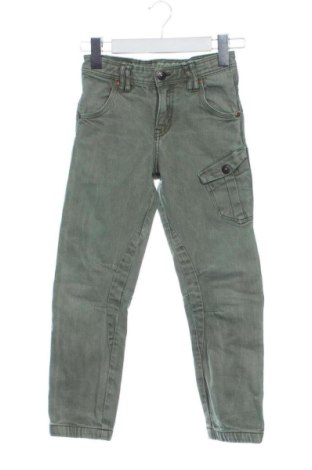Kinderjeans H&M, Größe 6-7y/ 122-128 cm, Farbe Grün, Preis 16,37 €