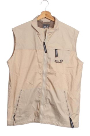 Kinderweste Jack Wolfskin, Größe 15-18y/ 170-176 cm, Farbe Beige, Preis 55,99 €