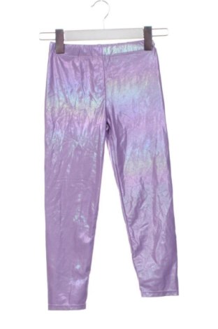 Dziecięce legginsy SHEIN, Rozmiar 6-7y/ 122-128 cm, Kolor Fioletowy, Cena 37,99 zł