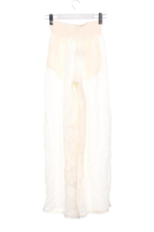 Dziecięce spodnie H&M, Rozmiar 14-15y/ 168-170 cm, Kolor ecru, Cena 56,99 zł
