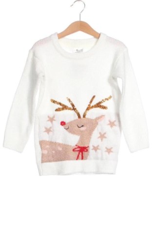 Kinderpullover Unbranded, Größe 18-24m/ 86-98 cm, Farbe Weiß, Preis € 9,00