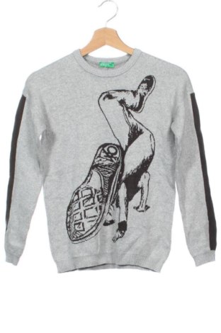 Kinderpullover United Colors Of Benetton, Größe 10-11y/ 146-152 cm, Farbe Grau, Preis € 34,99