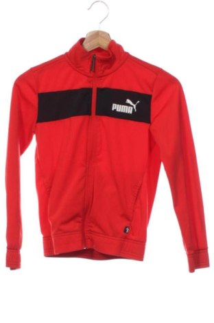 Dziecięca sportowa bluza PUMA, Rozmiar 8-9y/ 134-140 cm, Kolor Czerwony, Cena 91,09 zł