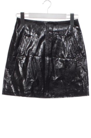 Fustă de piele Mango, Mărime XS, Culoare Negru, Preț 85,99 Lei