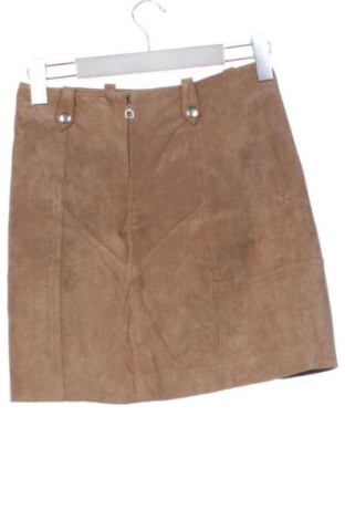 Lederrock Mango, Größe XS, Farbe Beige, Preis 84,00 €