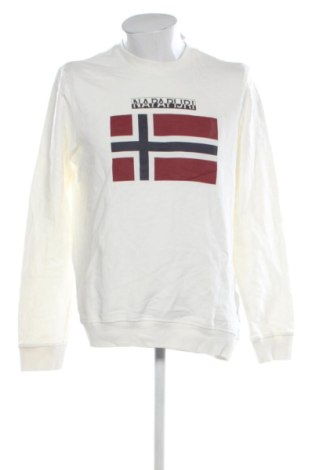 Herren Shirt Napapijri, Größe L, Farbe Ecru, Preis € 41,99