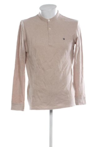 Herren Shirt Zara, Größe L, Farbe Beige, Preis 13,99 €