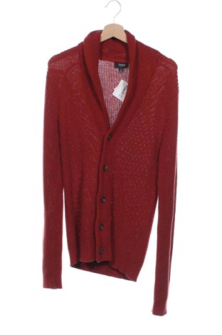 Jachetă tricotată de bărbați Smog, Mărime XS, Culoare Roșu, Preț 104,00 Lei, #136451926
