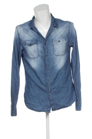 Pánská košile  Bershka, Velikost L, Barva Modrá, Cena  439,00 Kč