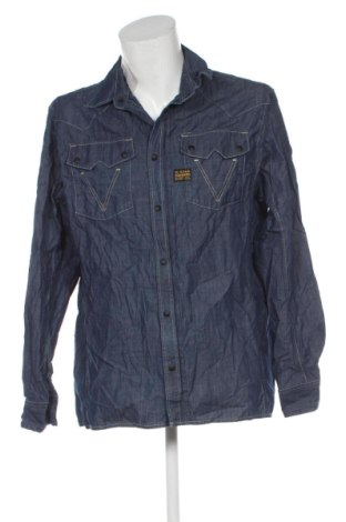 Herrenhemd G-Star Raw, Größe XXL, Farbe Blau, Preis € 50,99