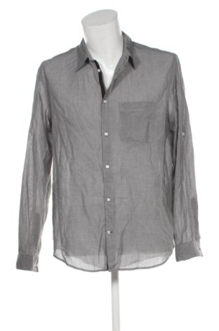 Мъжка риза H&M, Размер L, Цвят Сив, Цена 14,74 €