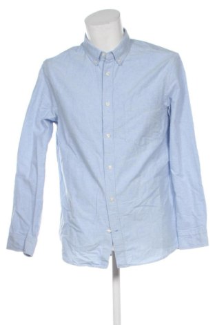 Мъжка риза H&M, Размер M, Цвят Син, Цена 15,33 €