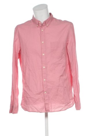 Мъжка риза H&M, Размер L, Цвят Розов, Цена 24,03 €