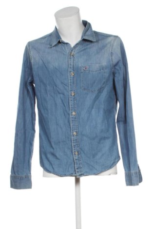 Herrenhemd Hollister, Größe M, Farbe Blau, Preis 17,46 €