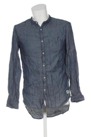 Ανδρικό πουκάμισο Jack & Jones, Μέγεθος M, Χρώμα Μπλέ, Τιμή 20,99 €