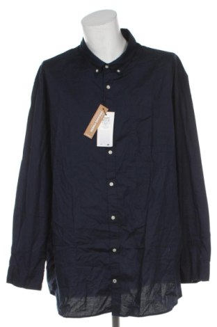 Мъжка риза Jack & Jones, Размер 5XL, Цвят Син, Цена 42,43 €