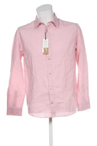 Мъжка риза Jack & Jones, Размер M, Цвят Розов, Цена 34,25 €
