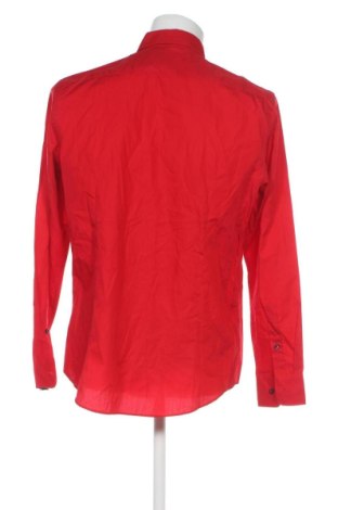 Herrenhemd Jake*s, Größe L, Farbe Rot, Preis 22,99 €