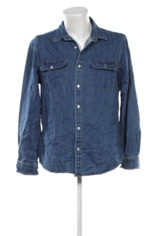 Herrenhemd Just Jeans, Größe M, Farbe Blau, Preis 20,99 €