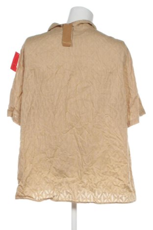 Мъжка риза Kiabi, Размер 5XL, Цвят Бежов, Цена 24,03 €