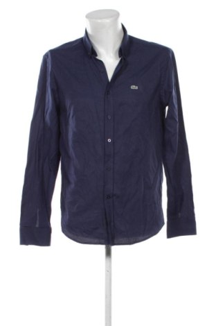 Herrenhemd Lacoste, Größe XL, Farbe Blau, Preis 45,99 €