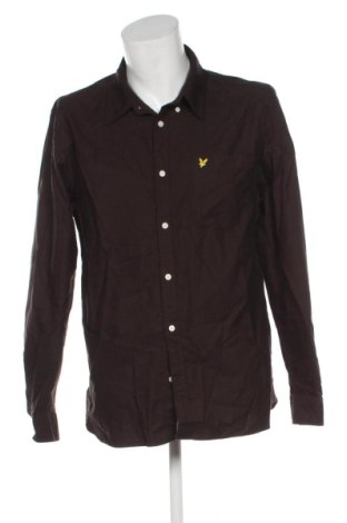 Férfi ing Lyle & Scott, Méret XL, Szín Barna, Ár 14 139 Ft