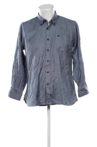 Herrenhemd Marco Donati, Größe M, Farbe Grau, Preis 22,99 €