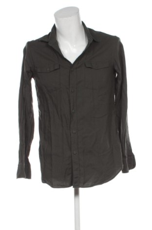Herrenhemd Massimo Dutti, Größe M, Farbe Grün, Preis 28,00 €
