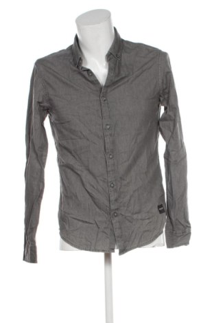 Мъжка риза Only & Sons, Размер M, Цвят Сив, Цена 7,66 €, #136472989