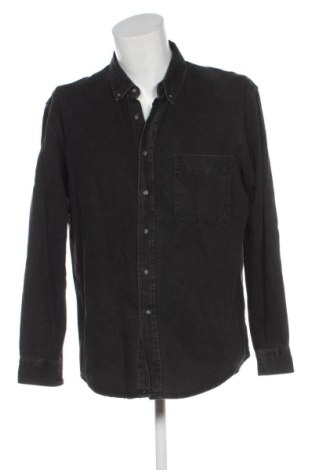 Cămașă de bărbați Pull&Bear, Mărime XL, Culoare Negru, Preț 78,20 Lei