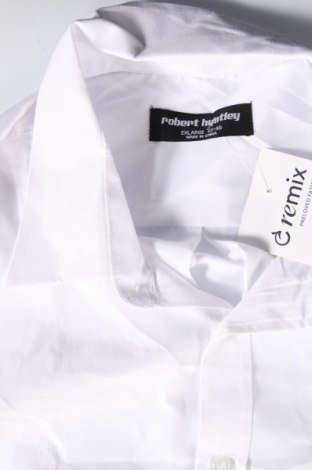 Herrenhemd Robert Huntley, Größe XXL, Farbe Weiß, Preis 9,99 €, #136400220