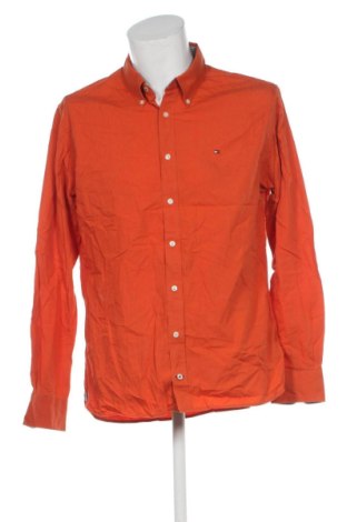 Herrenhemd Tommy Hilfiger, Größe L, Farbe Orange, Preis 49,99 €
