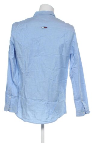 Férfi ing Tommy Jeans, Méret L, Szín Kék, Ár 15 919 Ft