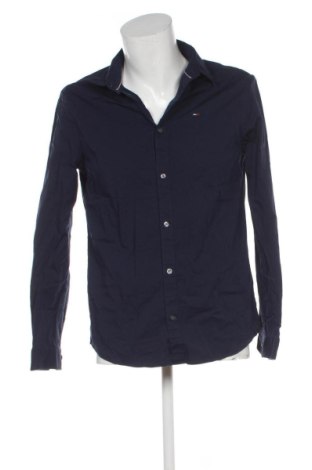 Мъжка риза Tommy Jeans, Размер L, Цвят Син, Цена 29,65 €