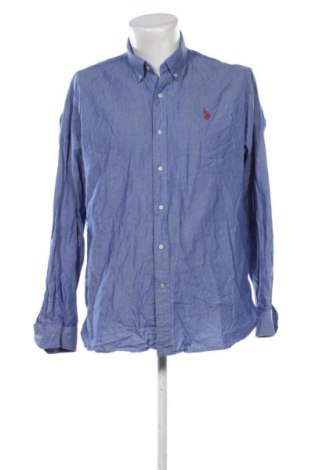 Ανδρικό πουκάμισο U.S. Polo Assn., Μέγεθος XXL, Χρώμα Μπλέ, Τιμή 33,99 €