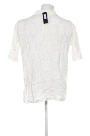 Herrenhemd Unbranded, Größe M, Farbe Ecru, Preis 30,99 €