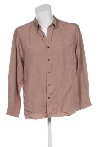 Herrenhemd Unbranded, Größe M, Farbe Beige, Preis 19,99 €